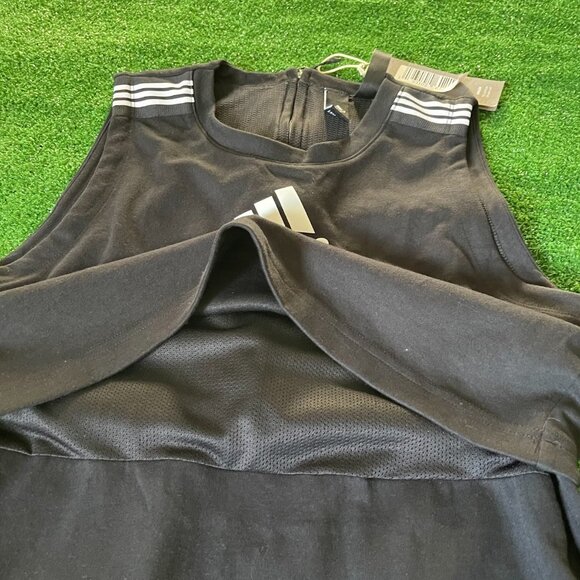 Adidas Sleeveless Game & Go Active Multisport Skirt Dress Black Size XS NEW - Picture 7 of 14